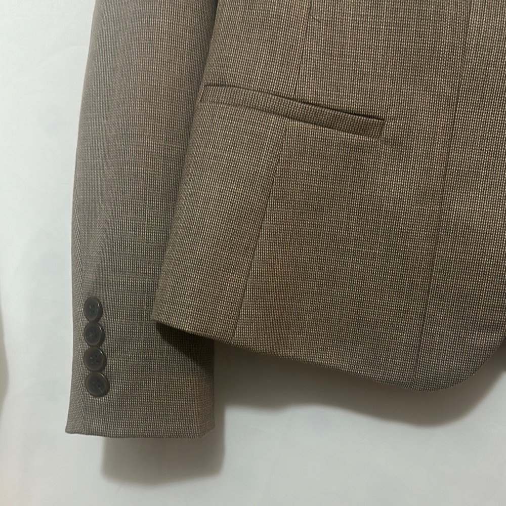 Ann Taylor Brown Structured Blazer Professional F… - image 4